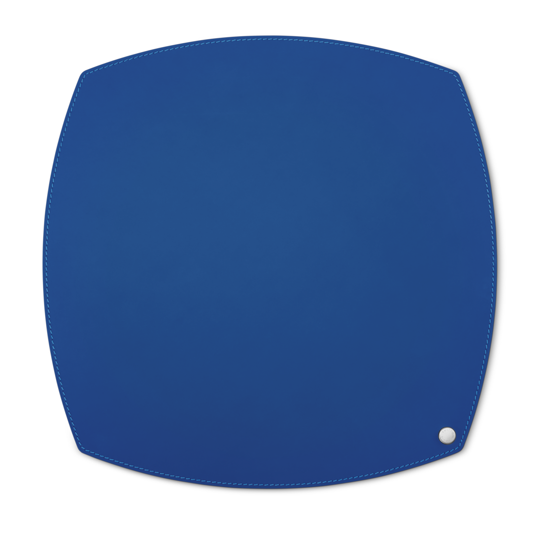 Rivet Set of 2 Placemats, Blue Royal - Home and Art of Dining